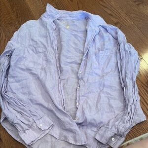 Light Purple Button-Up Shirt